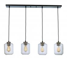 Trans Globe PND-2147 - Jasmine Collection 4-Light Glass Jar Linear Kitchen Island Pendant