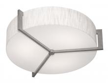 AFX Lighting, Inc. APF1524LAJUDWG-JT - Apex 17'' LED Ceiling - Weathered Grey Finish - Jute Shade