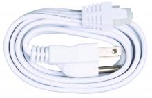 AFX Lighting, Inc. XLCP60WH - Replacement Cord and Plug 60" White