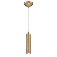 Westinghouse 6111100 - LED Mini Pendant Brushed Brass Finish