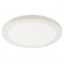 Westinghouse 6133300 - 12 in. 22W Dimmable LED Flush with Color Temperature Selection White Finish White Acrylic Shade