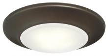 Westinghouse 6322000 - 6 in. 12W LED Surface Mount Oil Rubbed Bronze Finish Frosted Lens, 3000K