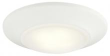 Westinghouse 6322100 - 6 in. 12W LED Surface Mount White Finish Frosted Lens, 3000K