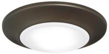 Westinghouse 6322400 - 6 in. 12W LED Surface Mount Oil Rubbed Bronze Finish Frosted Lens, 4000K