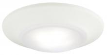 Westinghouse 6322500 - 6 in. 12W LED Surface Mount White Finish Frosted Lens, 4000K