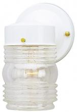 Westinghouse 6687800 - Wall Fixture White Finish Clear Glass