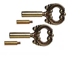 Westinghouse 7016000 - 2 Socket Keys Brass Finish
