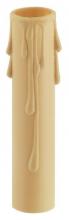 Westinghouse 7036800 - Two 4" Plastic Candle Socket Covers Tan Drip