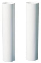 Westinghouse 7037000 - 2 Plastic Candle Socket Covers White 4" Long