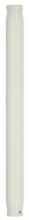 Westinghouse 7725100 - 3/4 ID x 12" White Finish Extension Downrod