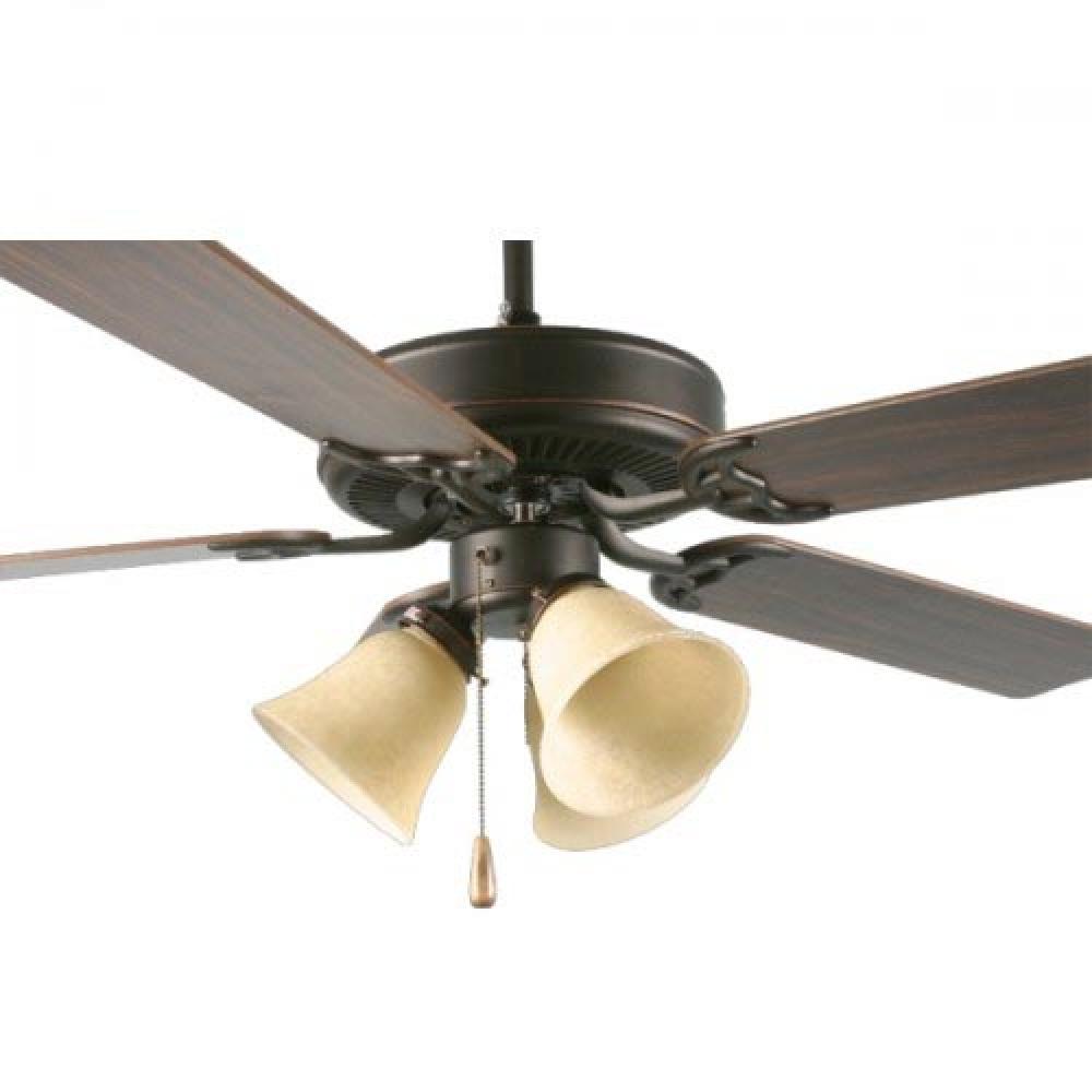 52" Rubbed Bronze Ceiling Fan