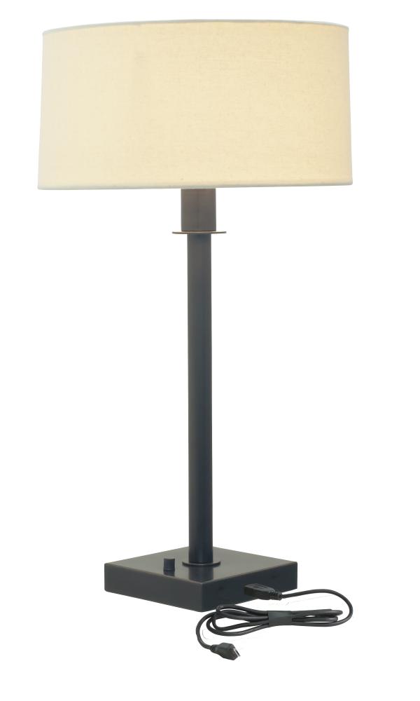 Franklin Table Lamp with Full Range Dimmer and USB Port
