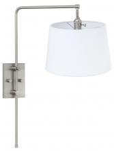 House of Troy CR725-SN - Crown Point Adjustable Downbridge Wall Lamp