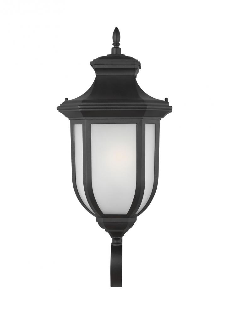 Large One Light Uplight Outdoor Wall Lantern