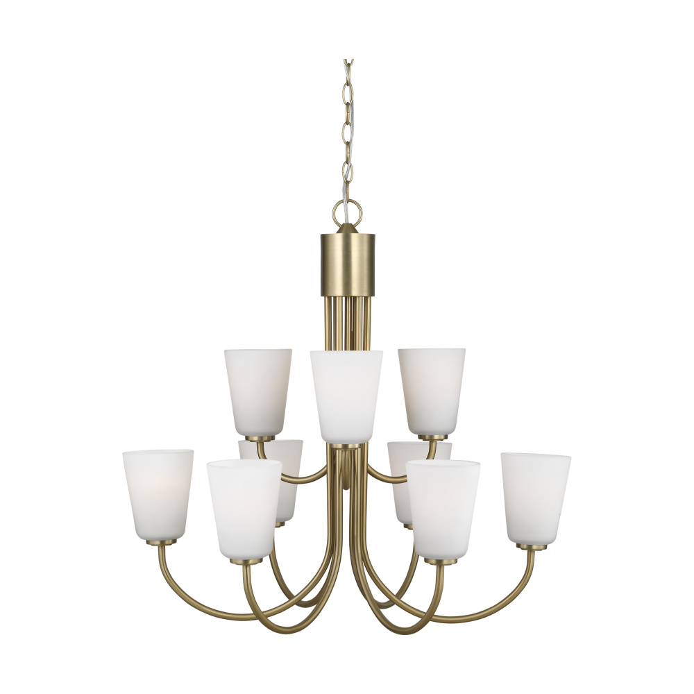 Miles Nine Light Chandelier