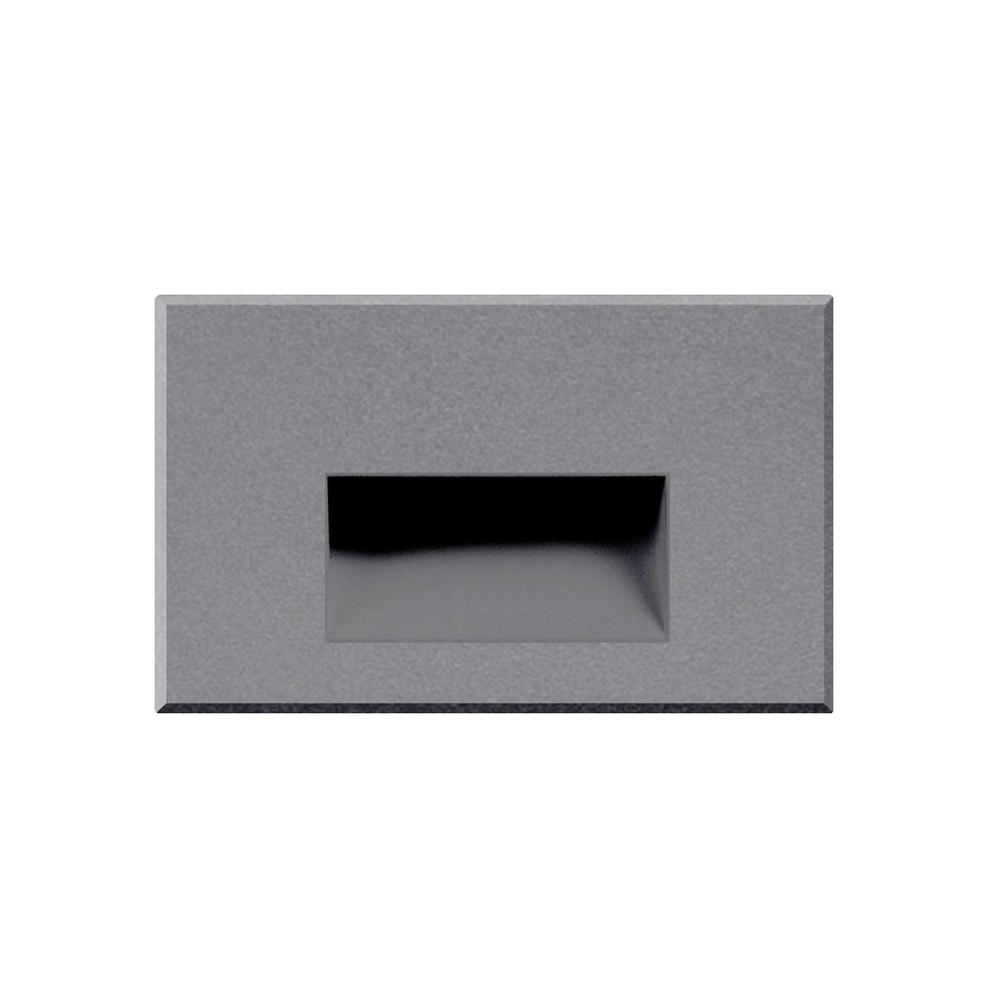 Sonic 3-in Gray LED Exterior Wall/Step Lights