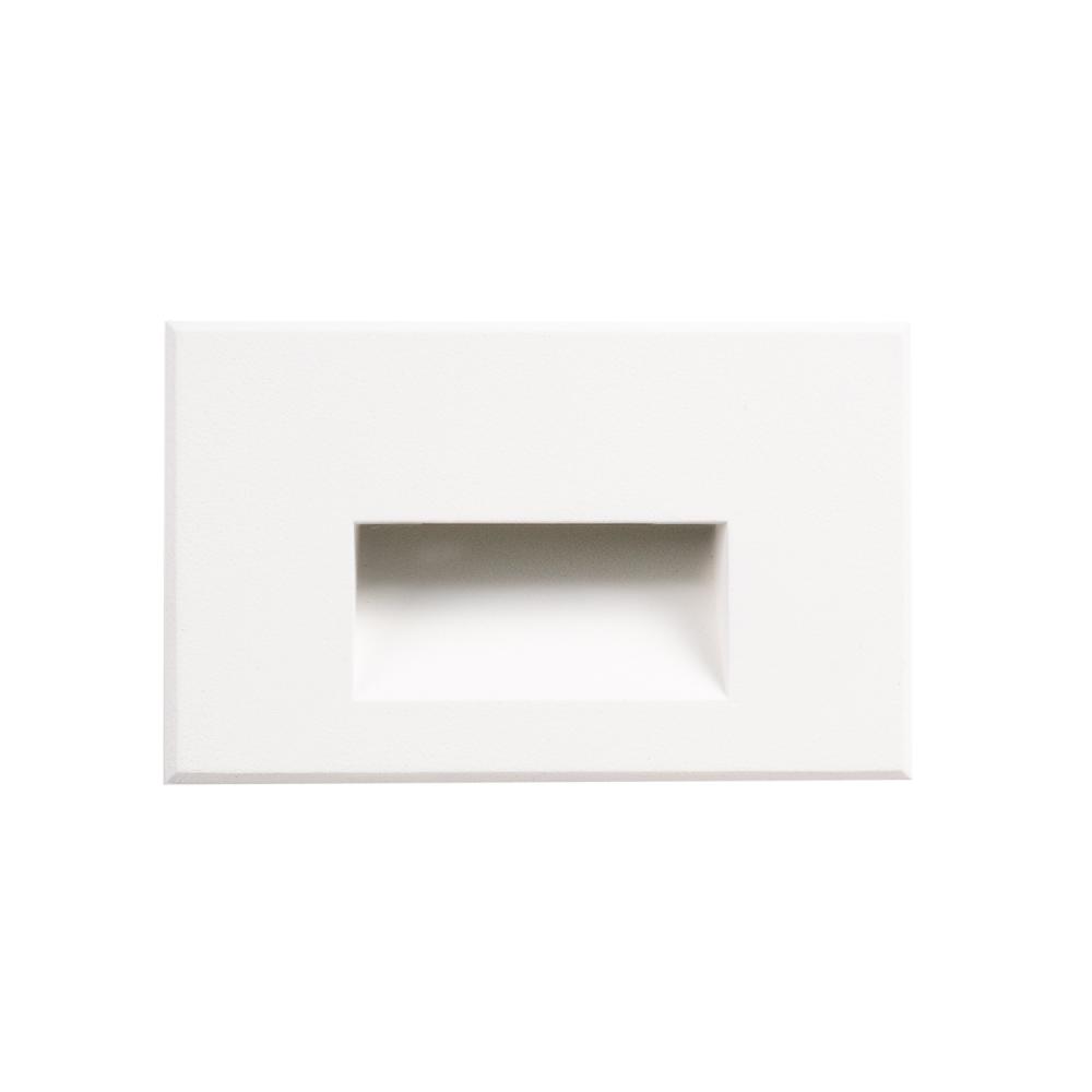 Sonic 3-in White LED Exterior Low Voltage Wall/Step Lights