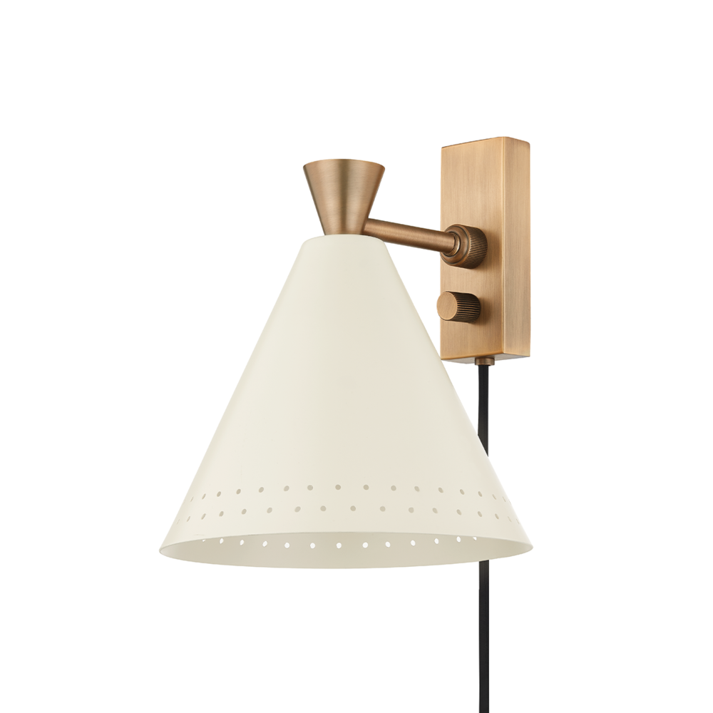 Marvin Plug-in Sconce
