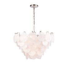 Terracotta Lighting H21123-9BN - Jacobella Medium Chandelier - Brushed Nickel