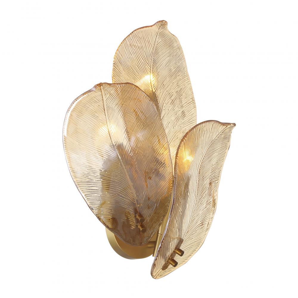 ORCHID - 3 LIGHT WALL SCONCE