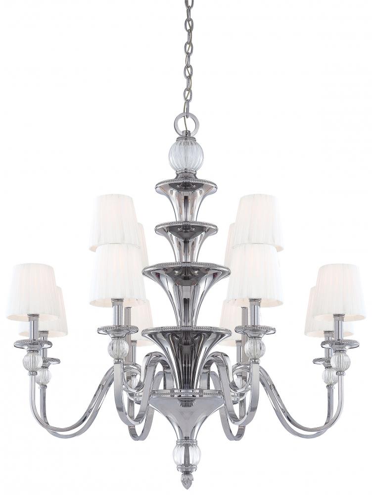 12 LIGHT CHANDELIER