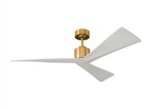 Visual Comfort & Co. Fan Collection 3ADR52BBS - Adler 52-inch indoor/outdoor Energy Star ceiling fan in burnished brass finish