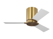 Visual Comfort & Co. Fan Collection 3RZHR32BBS - Rozzen 32 Hugger - Burnished Brass