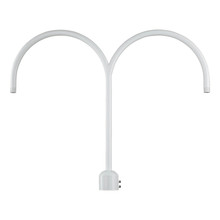 Millennium RPAD-WH - R Series Two Light Post Adapter White