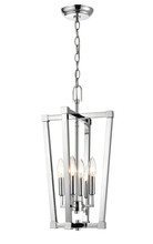 Millennium 9124-CH - 4-Light Pendant light Chrome