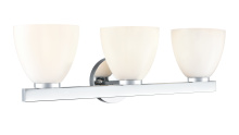 Millennium 49003-CH - Apria 24" Wide 3-Light Vanity - Polished Chrome