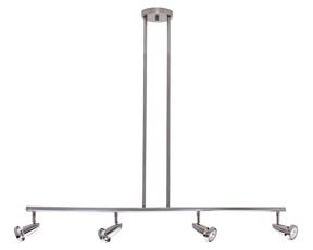 4 Light Adjustable Pendant or Track