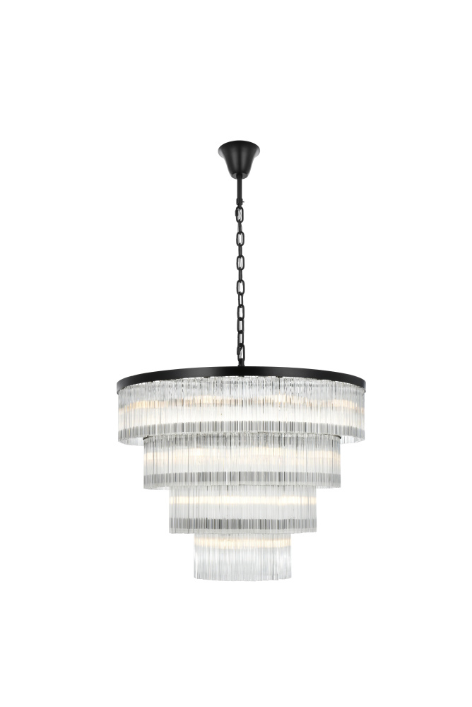 Pendant D40"H31"L28 Black