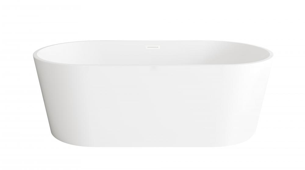 Bathtub 66.9 x 30.7 x 23 GW with WHT drain kit