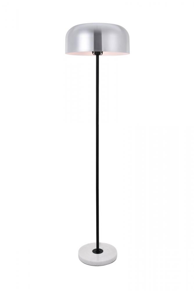 Exemplar 1 Light Brushed Nickel Floor Lamp