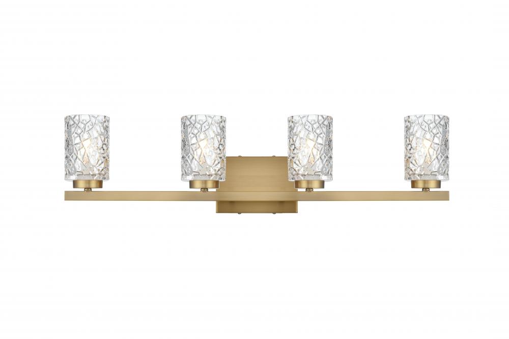 Cassie Wall sconce W31.9"E5.2"H7.7" Satin Gold