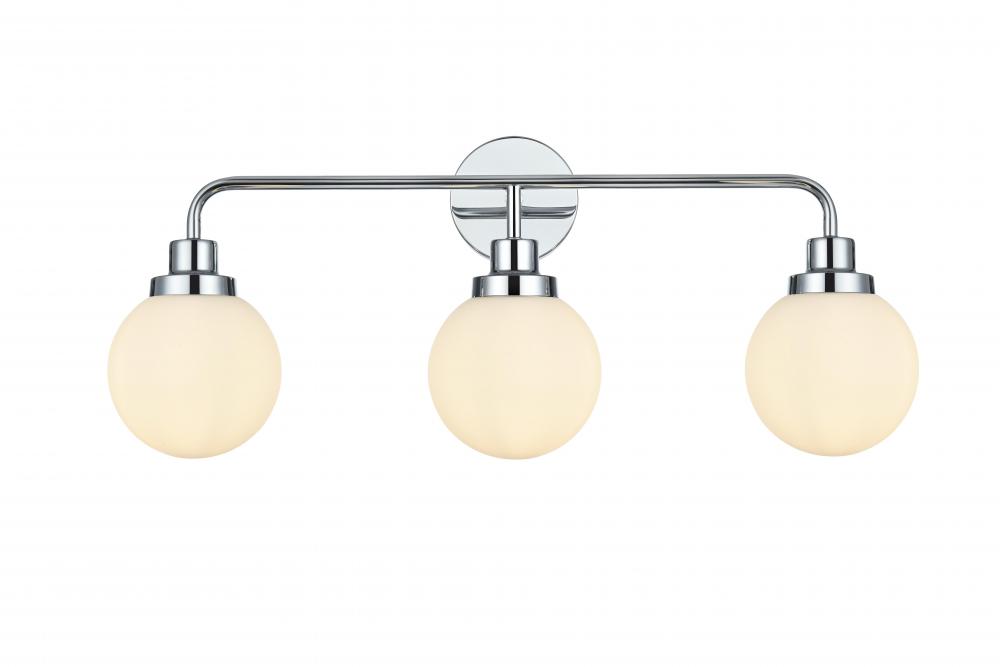 Hanson Wall Sconce L27.6"H11.7"E7.7" W/GL Chrome