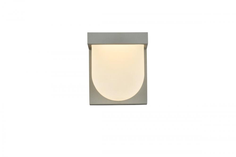 Raine Integrated LED Wall Sconce in Silver