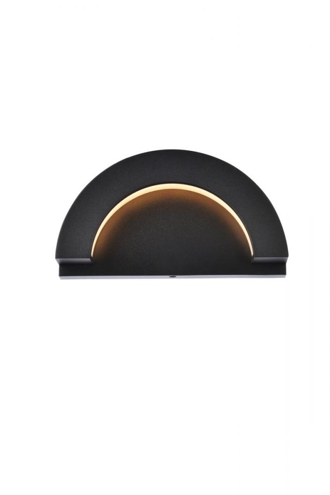 Raine Integrated LED Wall Sconce in Black