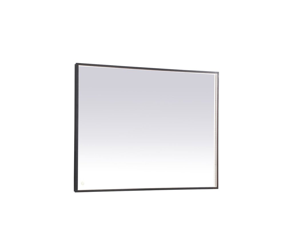 Pier 36x48 Inch LED Mirror with Adjustable Color Temperature 3000k/4200k/6400k in Black