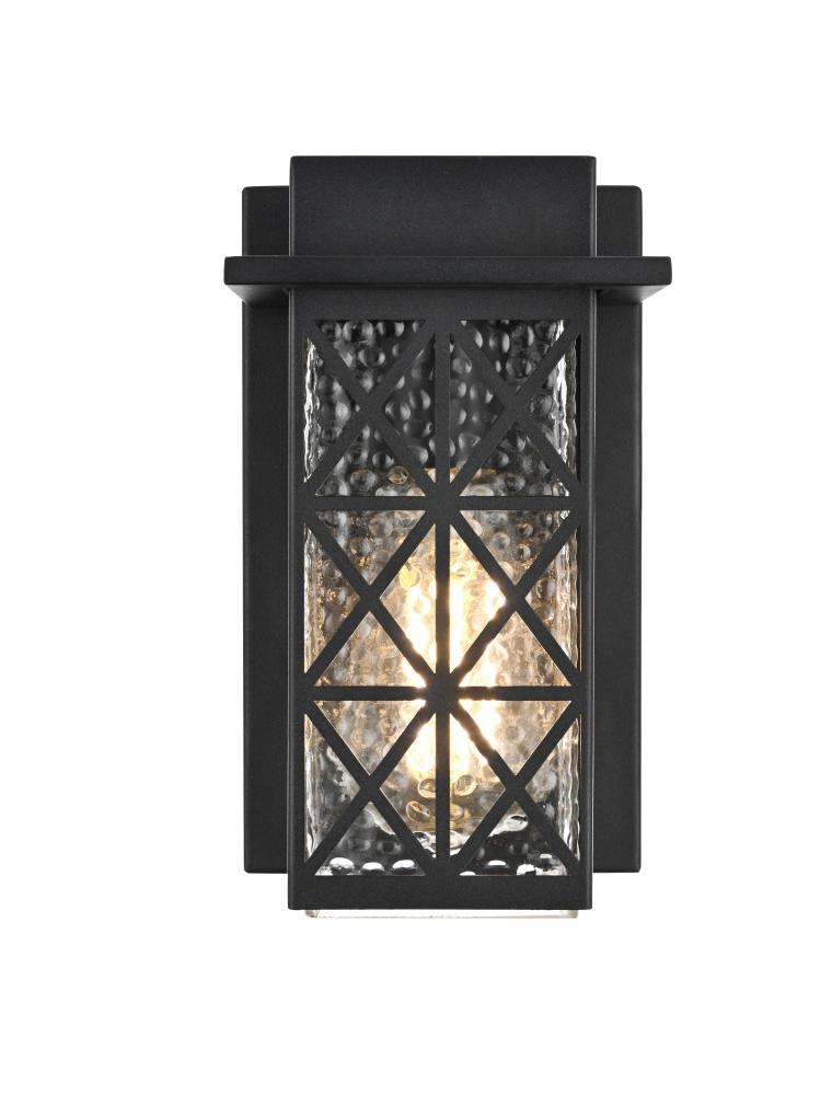 Wall sconce W5"H8.5"E5 " L1 Black