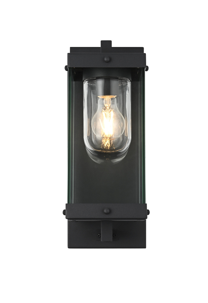 Wall Sconce W5.9" E7.6" H15.4" Black