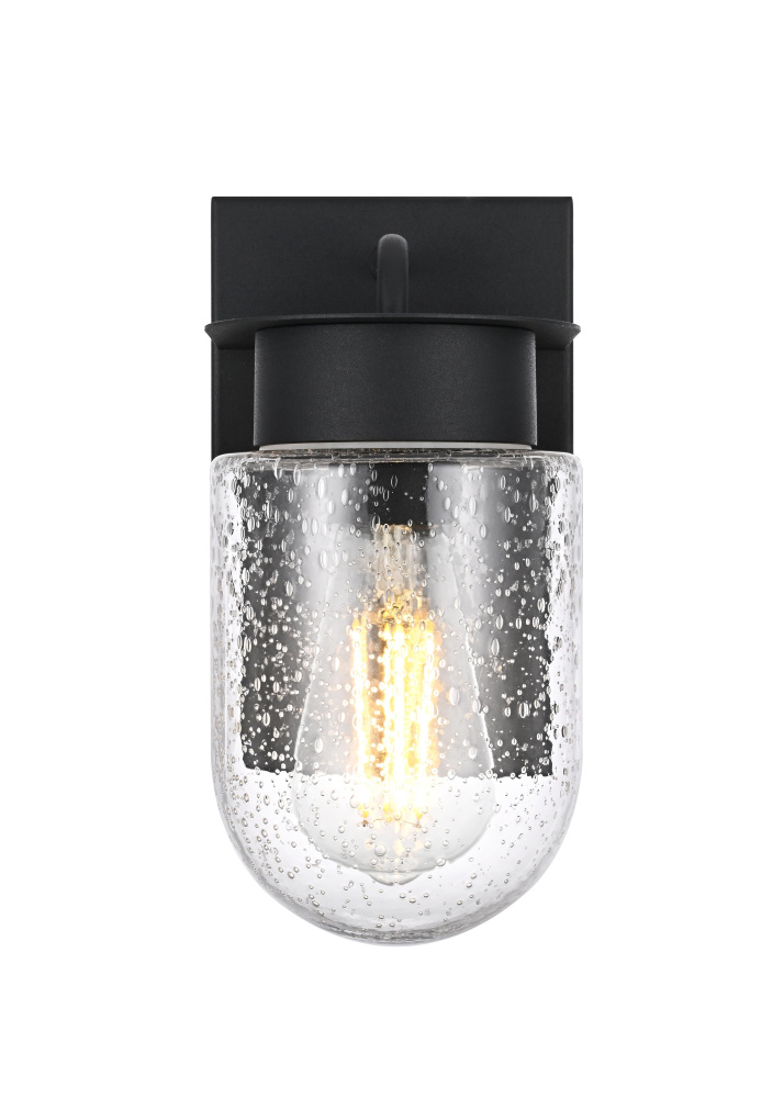 Wall Sconce W4.7" E6.2" H8.1" Black