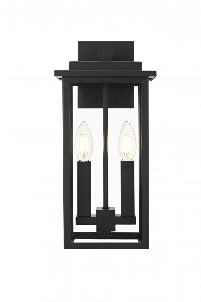Wall Sconse W7"D5.5"H15" Black