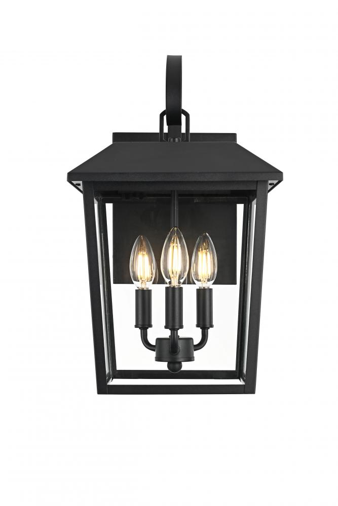 Wall Sconse W10"D11.2"H17.3" Black