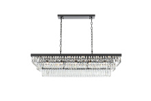 Elegant 1060G48BK - Pendant L48"W16"11.5"L17 Black