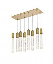 Elegant 2088D36SG - Pendant L36"W12"H24"L8 Satin Gold