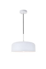 Elegant LD4072D14WH - Etude 1 light White Pendant