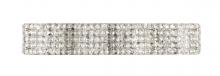 Elegant LD7017C - Ollie 4 Light Chrome and Clear Crystals Wall Sconce