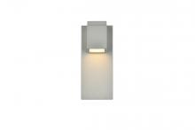 Elegant LDOD4007S - Raine Integrated LED Wall Sconce in Silver