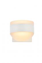 Elegant LDOD4017WH - Raine Integrated LED Wall Sconce in White